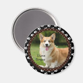 Ik hou van Corgies Magnet (Voorkant / Achterkant)