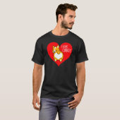 Ik hou van Corgis Mooie Corgi Hond T-shirt (Voorkant volledig)
