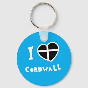 Ik hou van Cornwall Sleutelhanger
