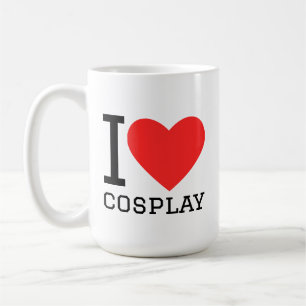 Ik hou van cosplay koffiemok