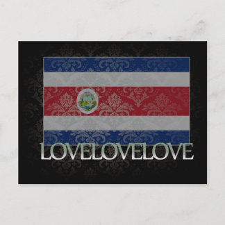 Ik hou van Costa Rica Cool Briefkaart