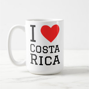 Ik hou van Costa Rica Koffiemok