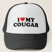 Ik hou van Cougars Funny Cougar Valentijnsdag 3WH1