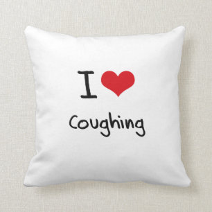 Ik hou van Coughing Kussen