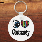 Ik hou van Courtney Sleutelhanger (Voorkant)