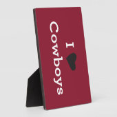 Ik hou van Cowboys Fotoplaat (Zijkant)