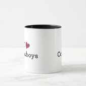 Ik hou van Cowboys Mok (Midden)