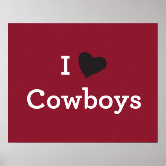Ik hou van Cowboys Poster