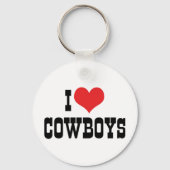 Ik hou van Cowboys Sleutelhanger (Voorkant)