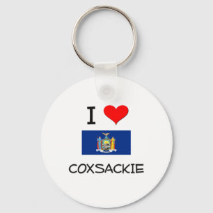 Ik hou van Coxsackie New York Sleutelhanger