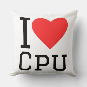 Ik hou van cpu kussen