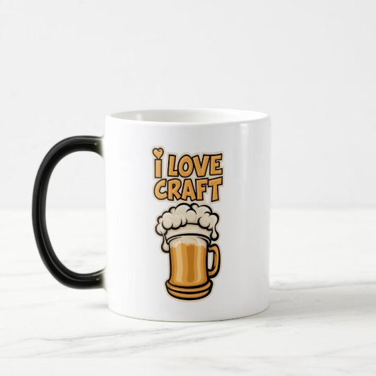Ik hou van Craft Beer Magische Mok (Links)