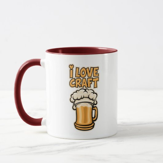 Ik hou van Craft Beer Mok (Links)