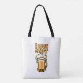 Ik hou van Craft Beer Tote Bag (Achterkant)