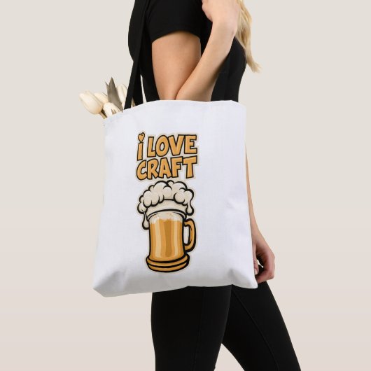 Ik hou van Craft Beer Tote Bag (Dichtbij)