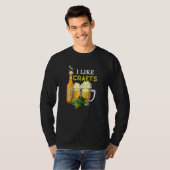 Ik hou van Crafts Beer Microbrew Hops 2 T-shirt (Voorkant volledig)