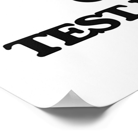 Ik hou van Crash Test Dummies Poster (Hoek)