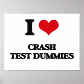 Ik hou van Crash Test Dummies Poster (Voorkant)