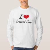 Ik hou van Creamed Corn T-shirt (Voorkant)