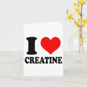 Ik hou van creatine kaart (Gele Bloem)
