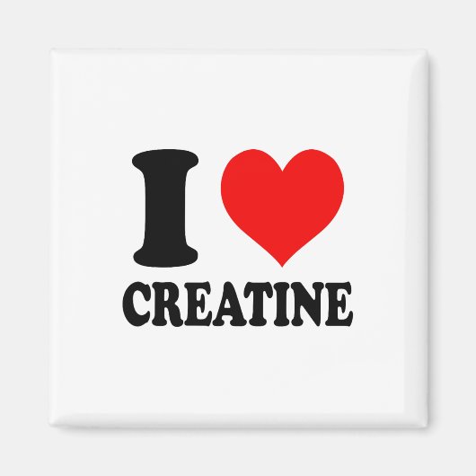 Ik hou van Creatine Magneet (Voorkant)