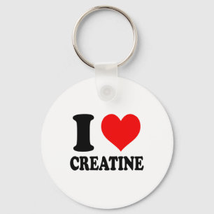 Ik hou van Creatine Sleutelhanger