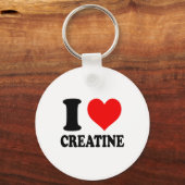 Ik hou van Creatine Sleutelhanger (Voorkant)