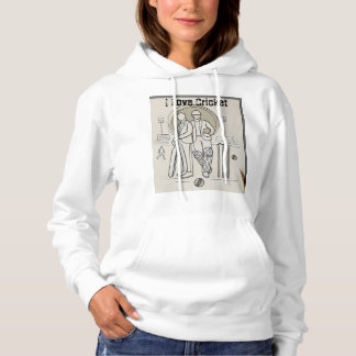 Ik hou van Cricket Hoodie