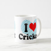 Ik hou van Cricket Koffiemok (Voorkant rechts)