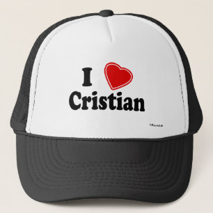 Ik hou van Cristian Trucker Pet