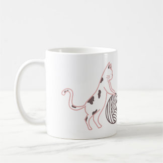 Ik hou van Crochet - Cat en Yarn Koffiemok