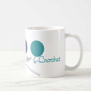 Ik hou van Crochet Koffiemok