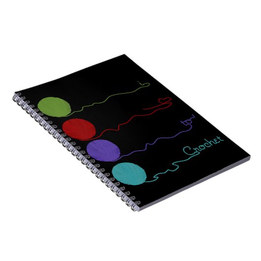 Ik hou van Crochet Notitieboek (Rechterzijde)