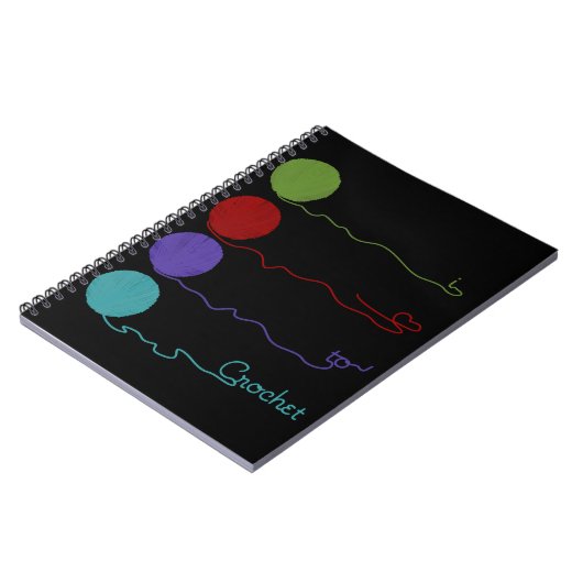 Ik hou van Crochet Notitieboek (Linkerzijde)