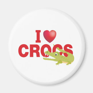 ik hou van crocs magneet