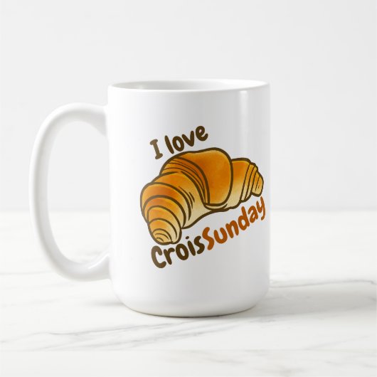 ik hou van CroisSunDay Koffiemok (Links)