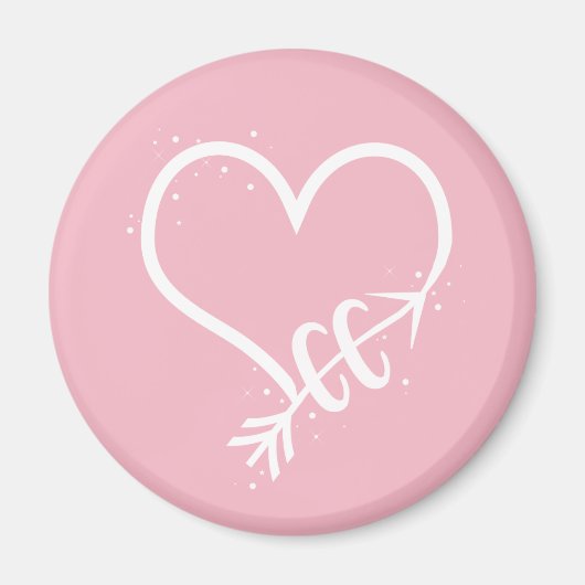 Ik hou van Cross Country Running Magnet Gift (Voorkant)