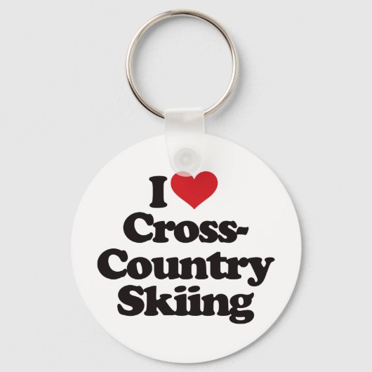 Ik hou van cross-country scans sleutelhanger (Voorkant)