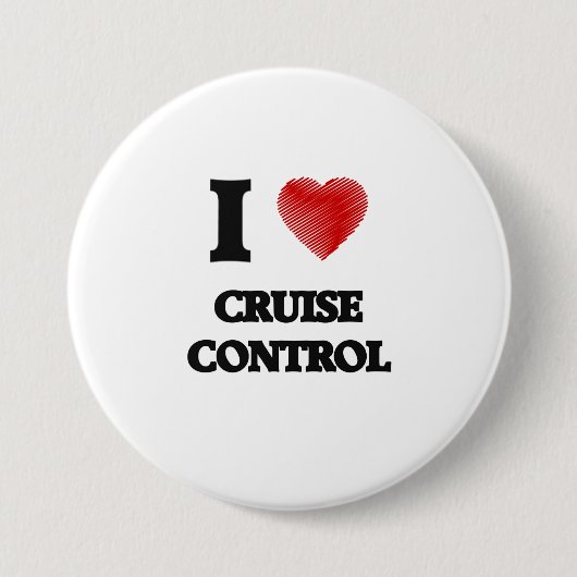 Ik hou van Cruise Control Ronde Button 7,6 Cm (Voorkant)