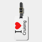 Ik hou van cruisen bagagelabel (Voorkant verticaal)