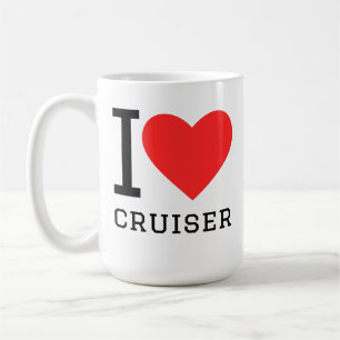 Ik hou van cruiser koffiemok