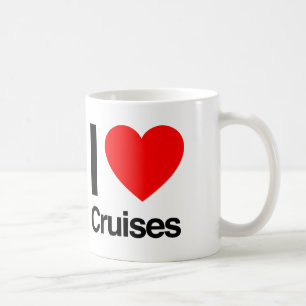 ik hou van cruises koffiemok
