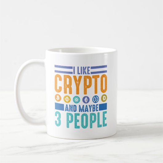 Ik hou van Crypto en misschien 3 mensen, Crypto Lo Koffiemok (Links)