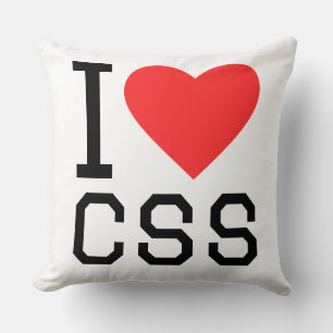 Ik hou van css kussen