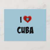 Ik hou van Cuba Briefkaart (Voorkant)