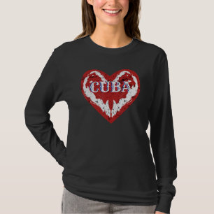 Ik hou van Cuba Heartland Life Island die je hart T-shirt