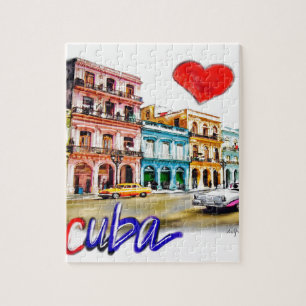 Ik hou van Cuba Legpuzzel