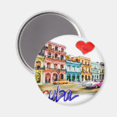 Ik hou van Cuba Magneet (Voorkant / Achterkant)