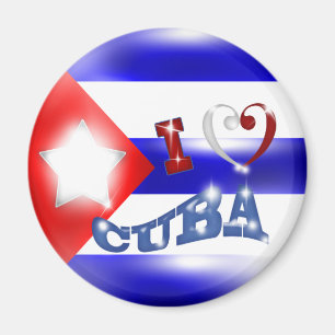Ik hou van Cuba Magnet