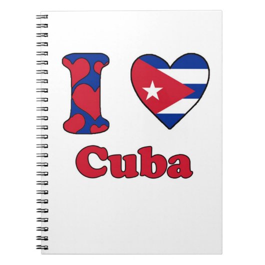 Ik hou van Cuba Notitieboek (Voorkant)